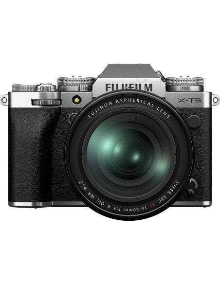 X-T5 Silver + XF 16-80mm f/4.0 R OIS WR